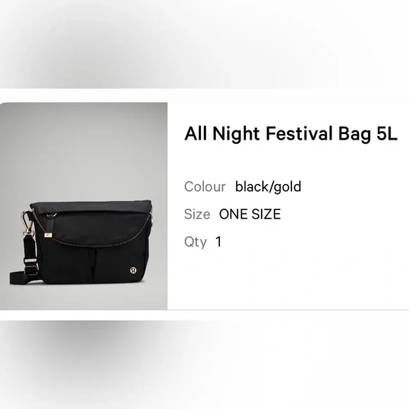 Lululemon All Night Festival Bag 5L - Picture 10 of 10